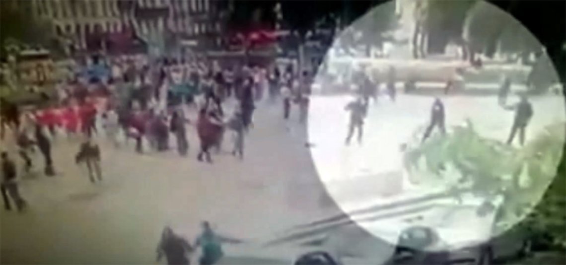Video: Momento exacto del ataque terrorista en Notre Dame