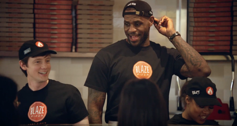 LeBron James: El Rey de la pizza en los Estados Unidos