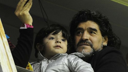 Diego Maradona será abuelo nuevamente
