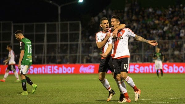 River ganó en San Juan y es puntero de la Superliga