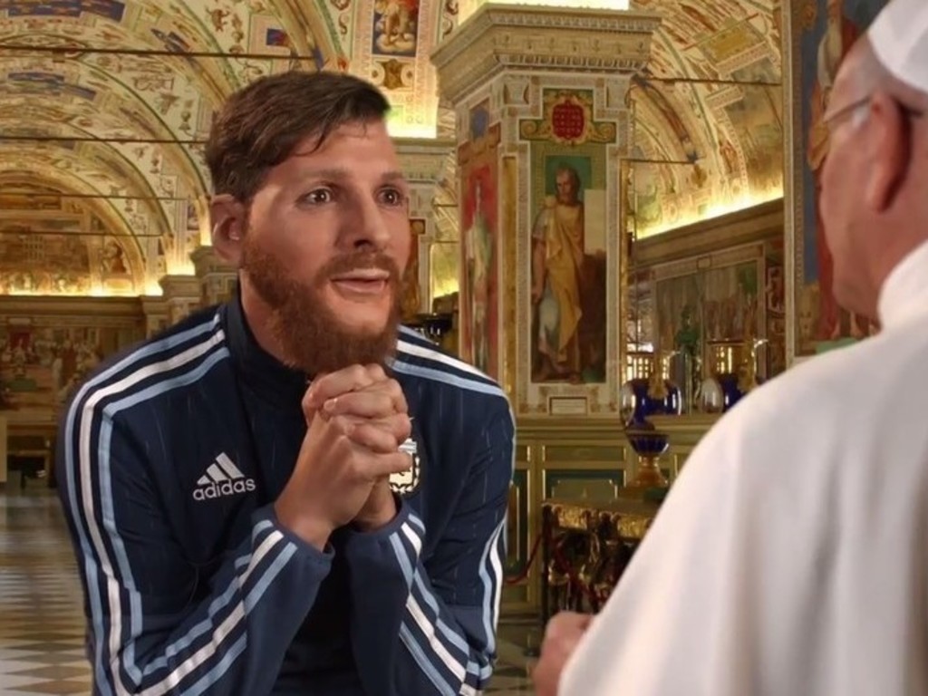 Martín Bossi desopilante: Messi le pide al Papa que lo clasifique al Mundial