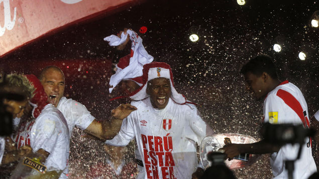 De la mano del Tigre: Perú festeja la clasificación al Mundial
