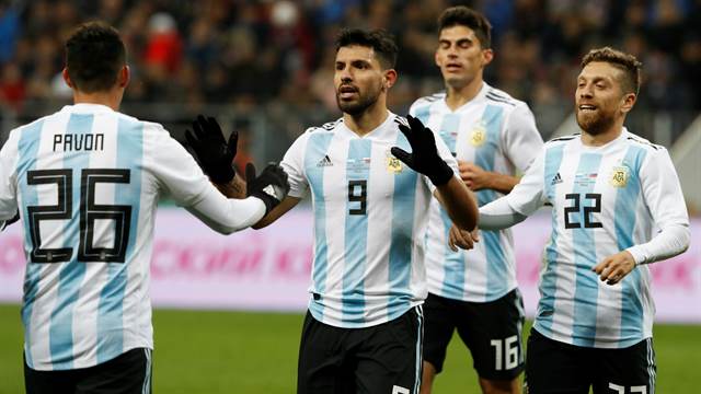 Argentina le ganó a Rusia con gol del Kun Agüero