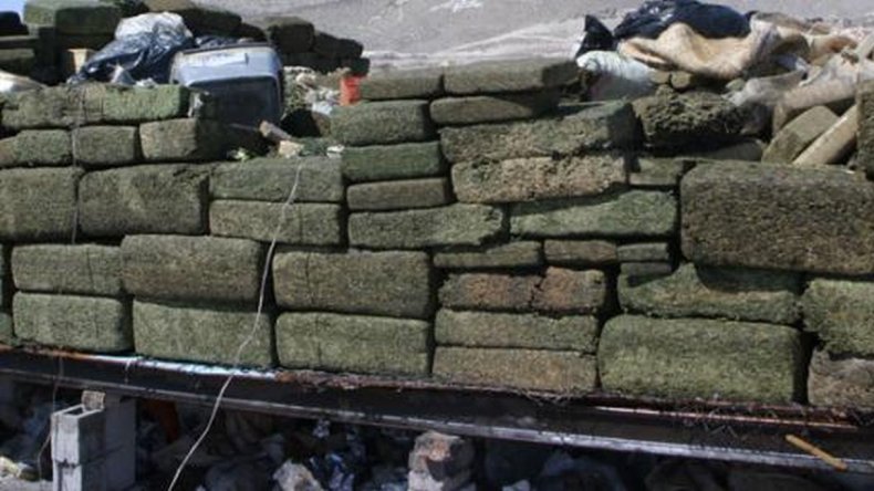 “Se lo comieron los ratones”: Desaparecieron 540 kg de marihuana de Policía Bonaerense