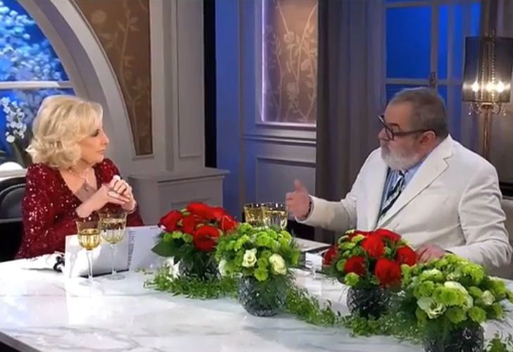 Lanata durísimo con el Gobierno en la mesa de Mirtha