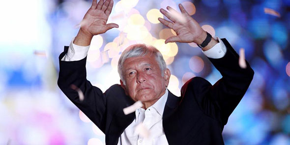 Aire de izquierda en México: Andrés Manuel López Obrador fue electo presidente