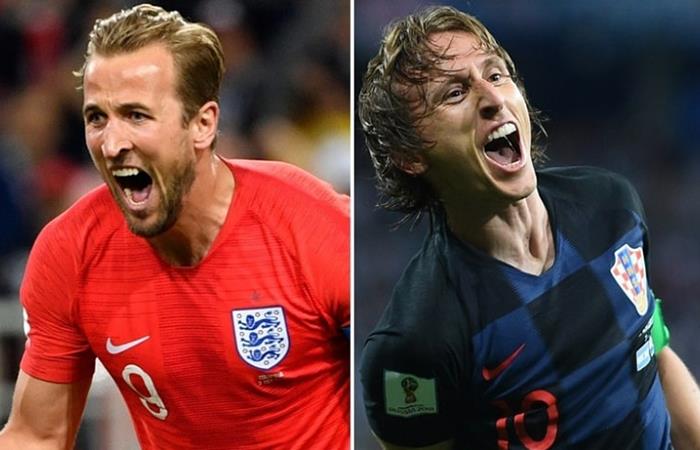 Inglaterra vs Croacia: Horario y formaciones para la semifinal de Rusia 2018
