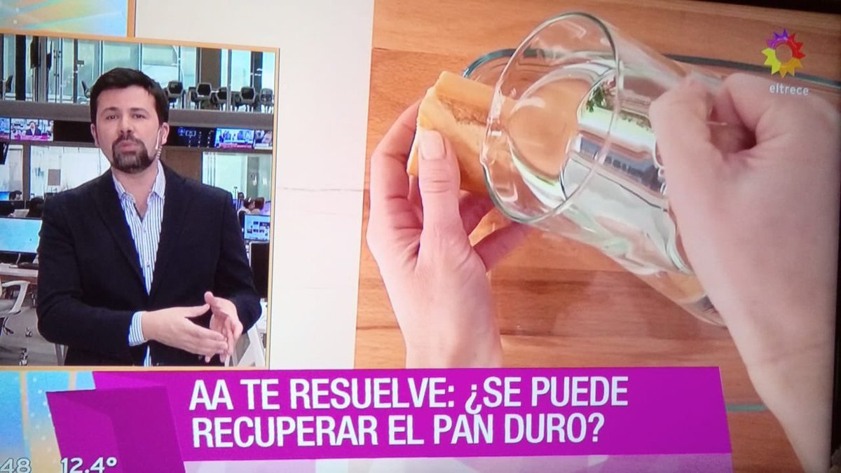 Militando el ajuste: En Canal 13 enseñan a “recuperar el pan duro”