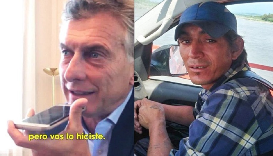 Macri lo usó para un video por salvar a una nena, le prometieron un trabajo y se suicidó porque no cumplieron