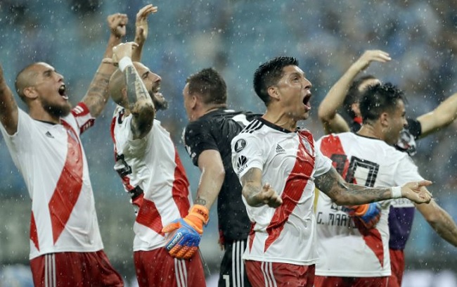 River mostró coraje en Porto Alegre y avanzó a la final de la Copa Libertadores