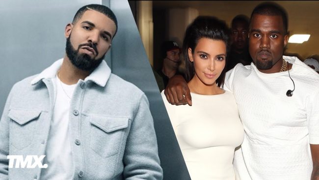 ¿Triangulo amoroso?: Kanye West, Kim Kardashian y Drake