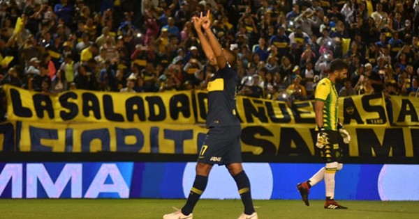 Boca le ganó a Aldosivi en el último amistoso del verano