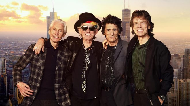Los Rolling Stones se encuentran en su sala preferida grabando un nuevo disco