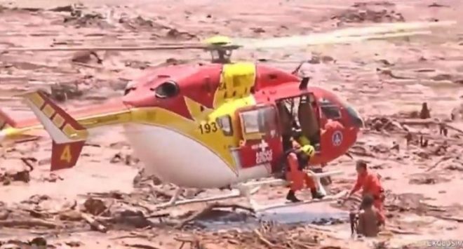 Reventó represa en Brasil: río de lodo arrasó con un pueblo y hay 200 desaparecidos