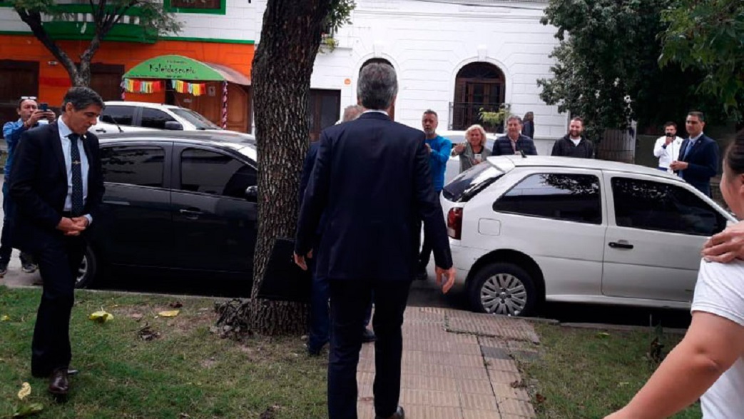 Le gritaron “Chau ladrón” a Macri en Córdoba