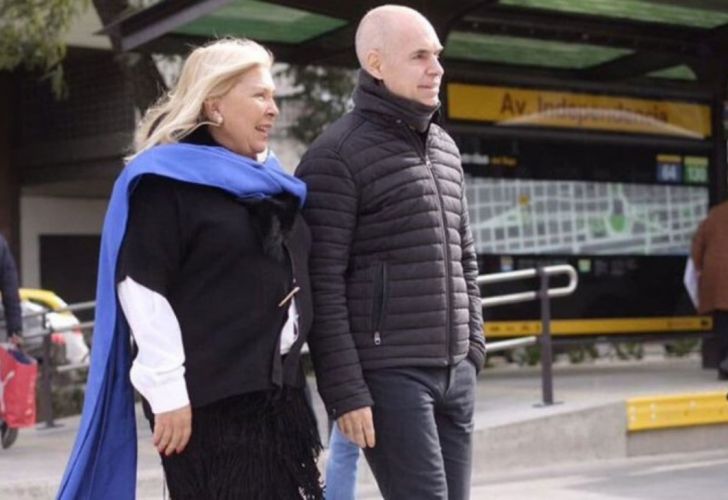 El escandaloso comentario misógino de Lilita Carrió en un acto junto a Larreta