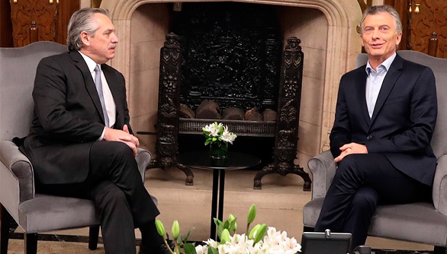 Alberto Fernández se reunió con Macri en Casa Rosada para dar inicio a “la transición”