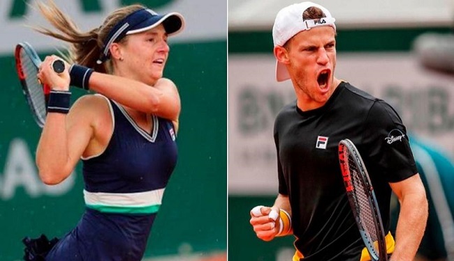 Histórica presencia argentina en París: Nadia Podoroska y Diego Schwartzman avanzaron a Semifinales