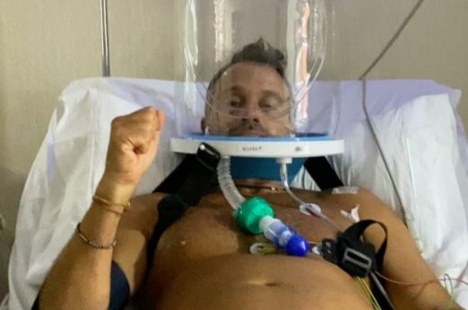 El mensaje de Sergio Lapegüe desde terapia intensiva: “Voy a volver a respirar, falta poco, muy poco”