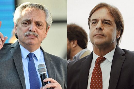 El tenso cruce entre Alberto Fernández y Lacalle Pou: “Si somos un lastre, tomen otro barco”