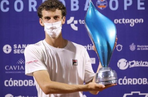 Juan Manuel Cerúndolo, de apenas 19 años, se consagró campeón del ATP de Córdoba