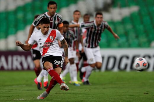 River empató en Brasil contra el Fluminense