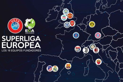 Entre polémicas y escándalos crean la Superliga Europea