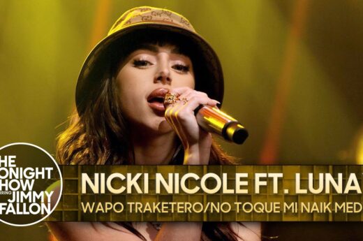 Nicki Nicole se presentó en The Tonight Show de Jimmy Fallon