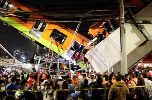 Ciudad de México: se desplomó un tramo del metro y hay al menos 23 muertos y más de 70 heridos