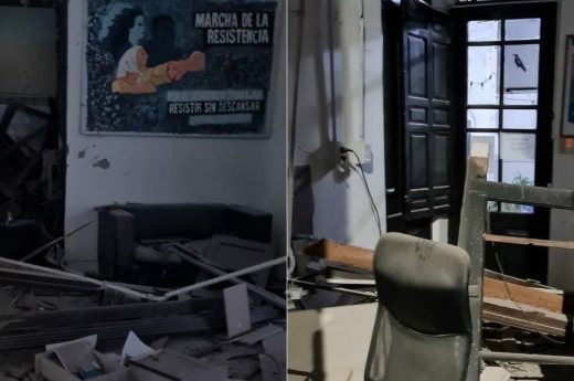 Bahia Blanca: Atentado con explosivos a casa del Frente de Todos