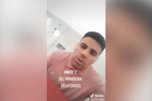 Viral: Subió un video a Tik Tok contando su primer día en la cárcel