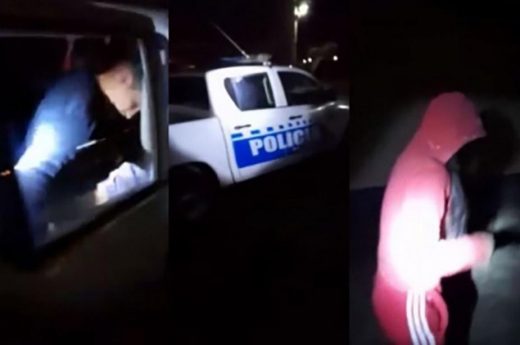 Insólito: Filmaron a dos policías sometiendo sexualmente una menor de edad dentro de un patrullero
