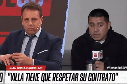 El eterno silencio de Riquelme ante una incomoda pregunta del “Cholo” Sottile