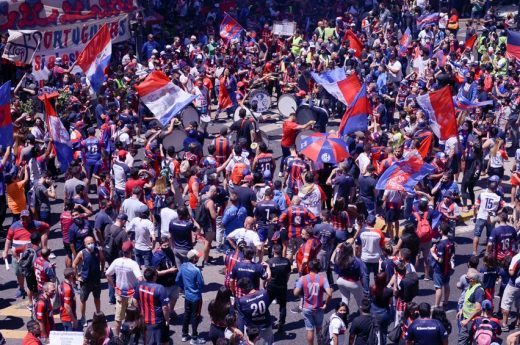 La hinchada de San Lorenzo cantó contra Marcelo Tinelli