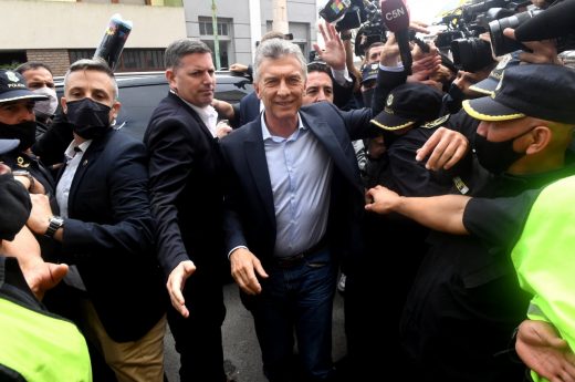 Mauricio Macri agredió al móvil de C5N