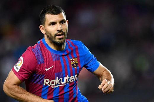 El “Kun” Agüero no habló de su retiro: “Estoy bien y les quería decir muchas gracias”
