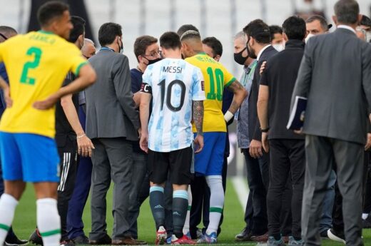 La resolución de la FIFA con respecto al Argentina – Brasil suspendido