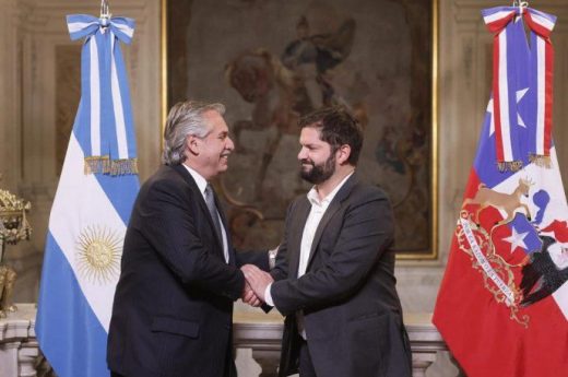 Casa Rosada: Alberto Fernández se reunió con Gabriel Boric