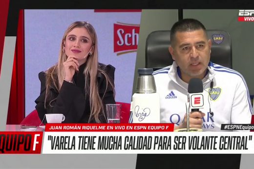 El cruce entre Morena Beltran y Riquelme por la importancia del mediocampista central