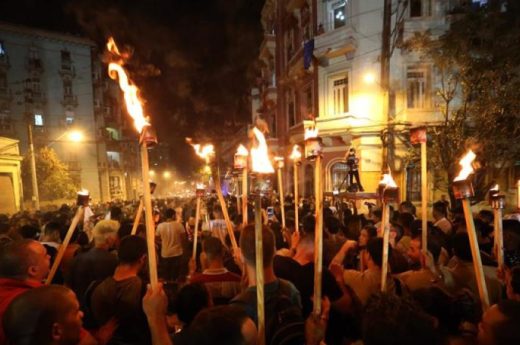 Marcha de las antorchas: multitudinaria convocatoria para recordad a Evita