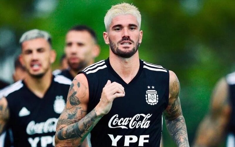 Rodrigo De Paul: “No quiero que empiece el Mundial”