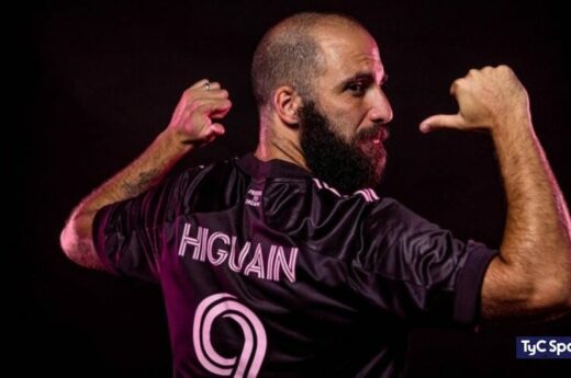 Gonzalo Higuaín dejó el fútbol