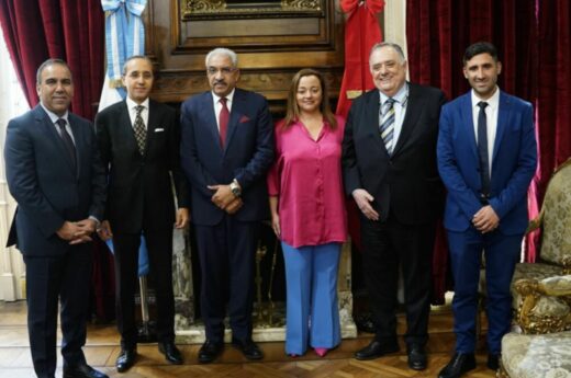 Cecilia Moreau recibió en Diputados al vicepresidente de la Cámara de Respresentantes del Reino de Marruecos