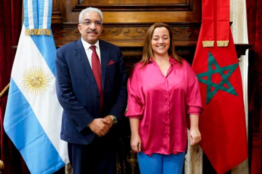 Cecilia Moreau recibió en Diputados al Vicepresidente de la Cámara de Representantes del Reino de Marruecos