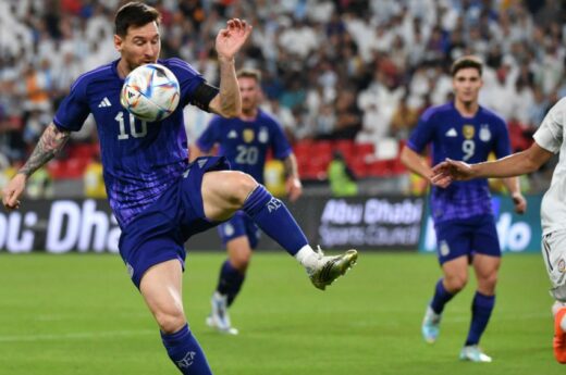 Argentina aplastó a Emiratos Árabes en el último amistoso antes del Mundial de Qatar
