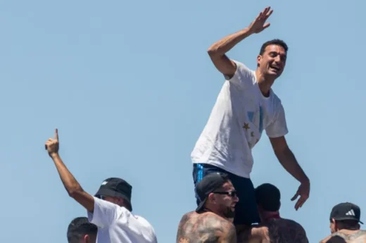 El emocionante mensaje de Scaloni tras los festejos