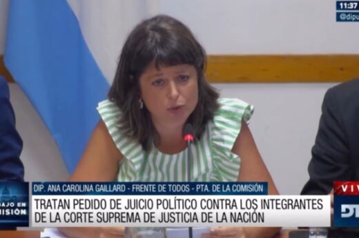 Juicio político: se aprobó la admisibilidad de los expedientes contra los miembros de la Corte