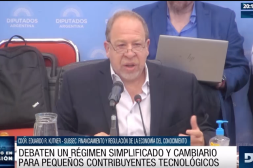Con el análisis de funcionarios, comenzó en Diputados el debate sobre el proyecto de Monotributo Tecnológico