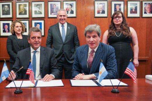 Argentina firmó un convenio con los Estados Unidos en el marco del acuerdo con el Club de París