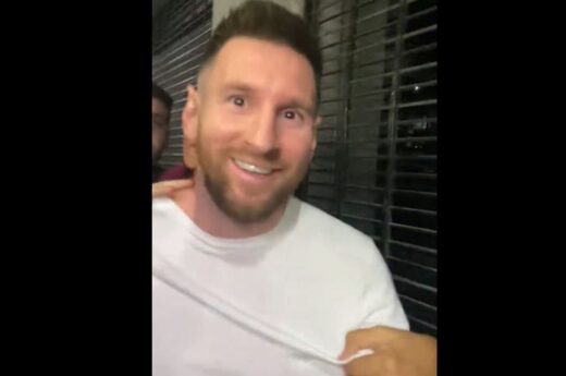 Messi fue a comer a una conocida parrilla de Palermo y revolucionó todo